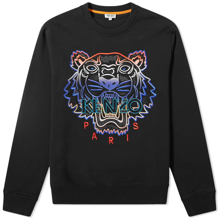 Photo: Kenzo Embroidered Gradient Tiger Crew Sweat