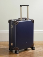 Globe-Trotter - Metropolis Leather-Trimmed Vulcanised Fibreboard Carry-On Suitcase