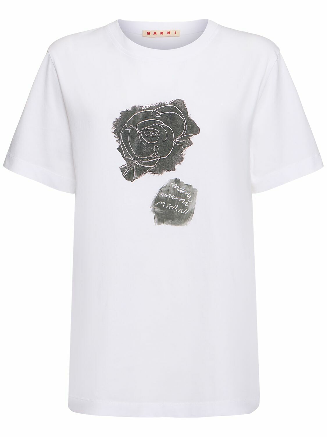 【関税込み】Marni ホワイト Marni 30th Anniversary Tシャツ Marni White Marni 30th Anniversary T-shirt Marni