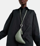 Lemaire Croissant leather coin purse with strap