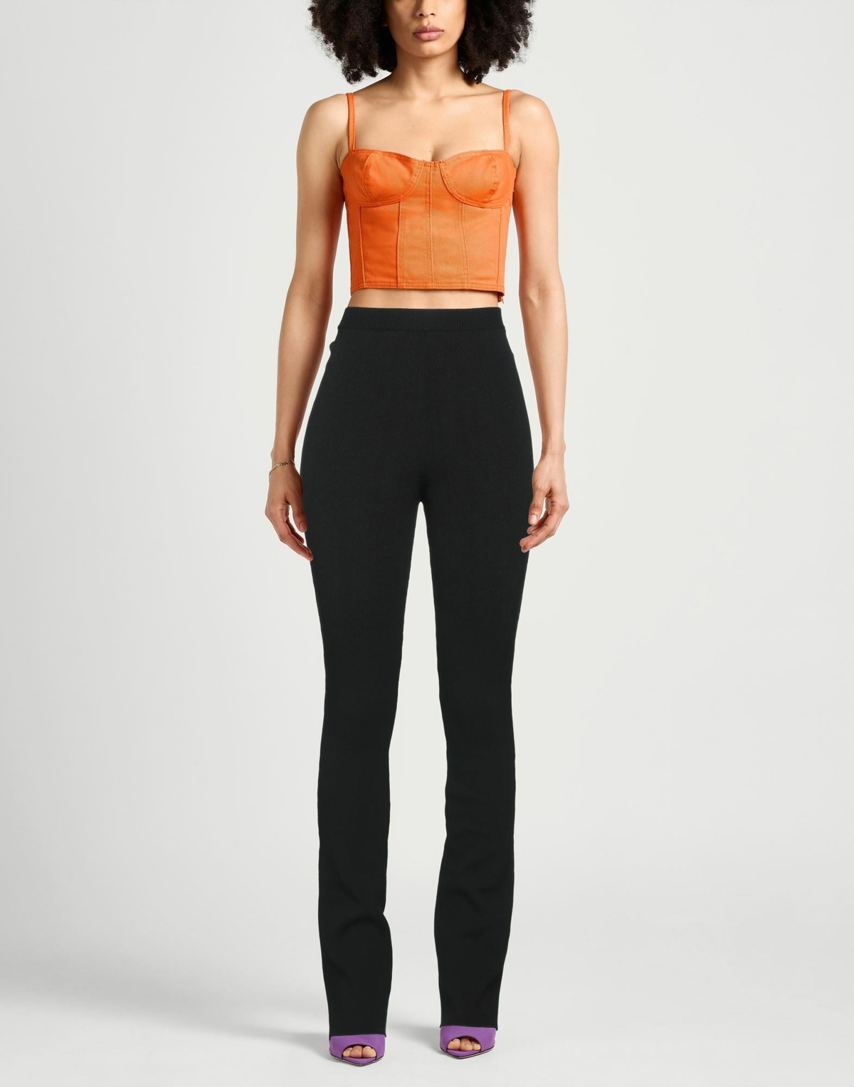Magda Butrym Womens Pants in Black