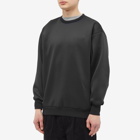 WTAPS Men's Bend Zip Detail Sweater in Black