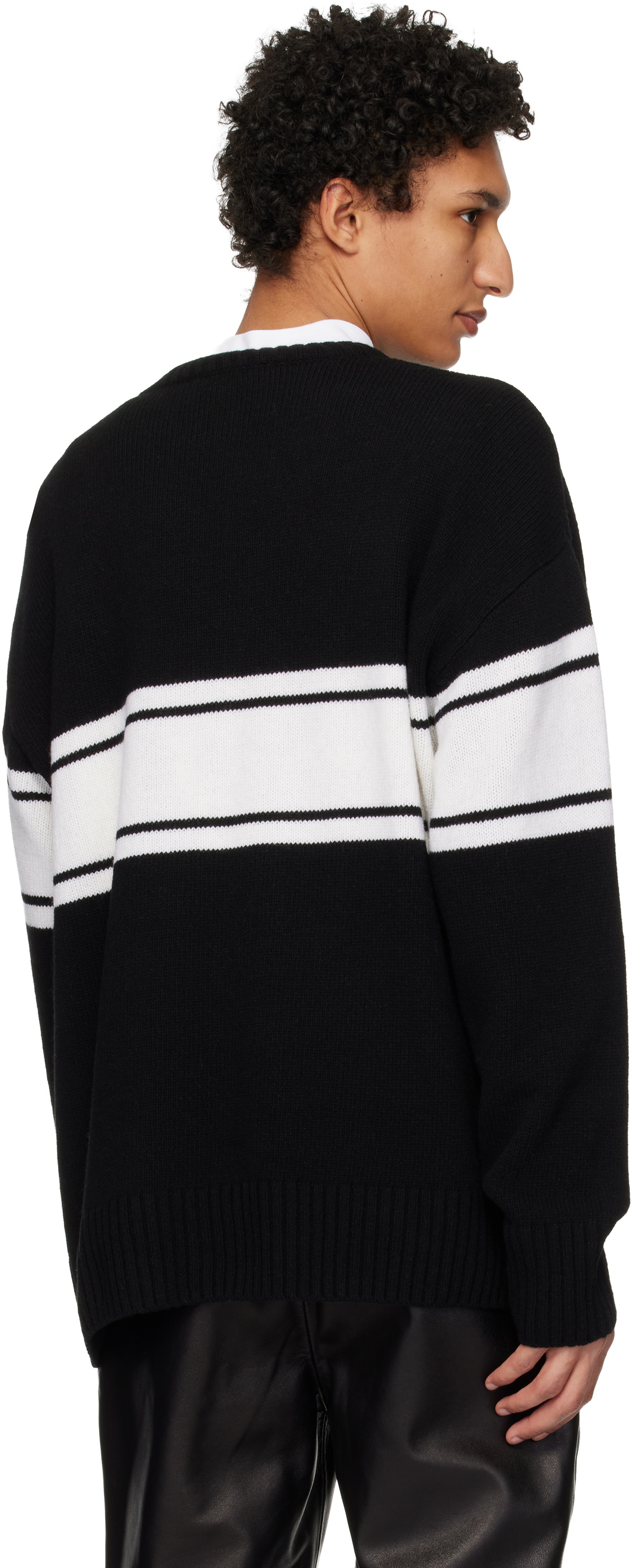 AMIRI Black 'AMIRI' Sport Sweater