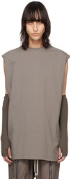 Rick Owens Gray Tarp T-Shirt