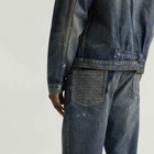 Junya Watanabe MAN Men's Custom Patchwork Denim Jeans in Indigo Mix