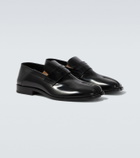 Maison Margiela Tabi leather penny loafers