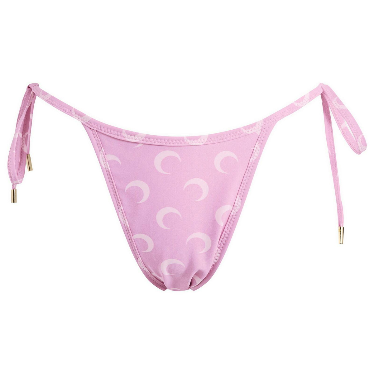 Marine Serre Women's Moon Printed Bikini Set in Pink