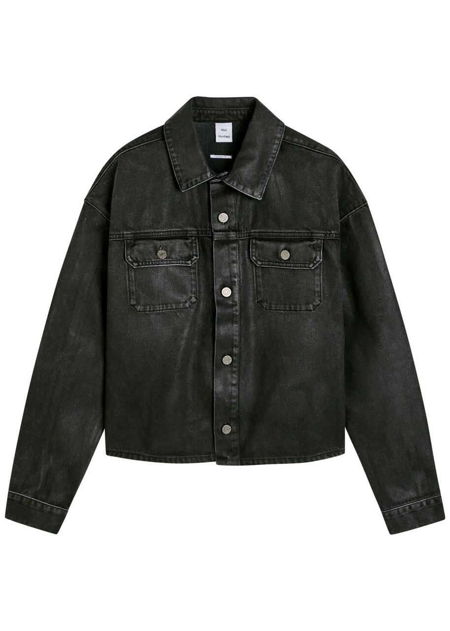 【激レア】Won Hundred black レザージャケット Won Hundred Black Blaze Leather Jacket Won Hundred