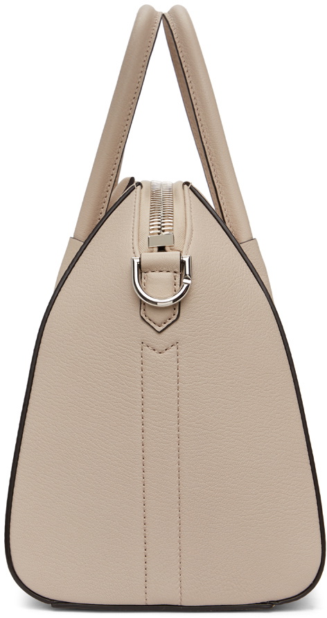 【送料&関税込】Givenchy Antigona Mini Shoulder Bag In Beige GIVENCHY Antigona Small Leather Shoulder Bag Beige