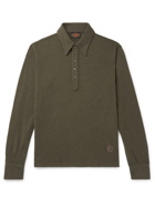 Tod's - Wool-Blend Polo Shirt - Green