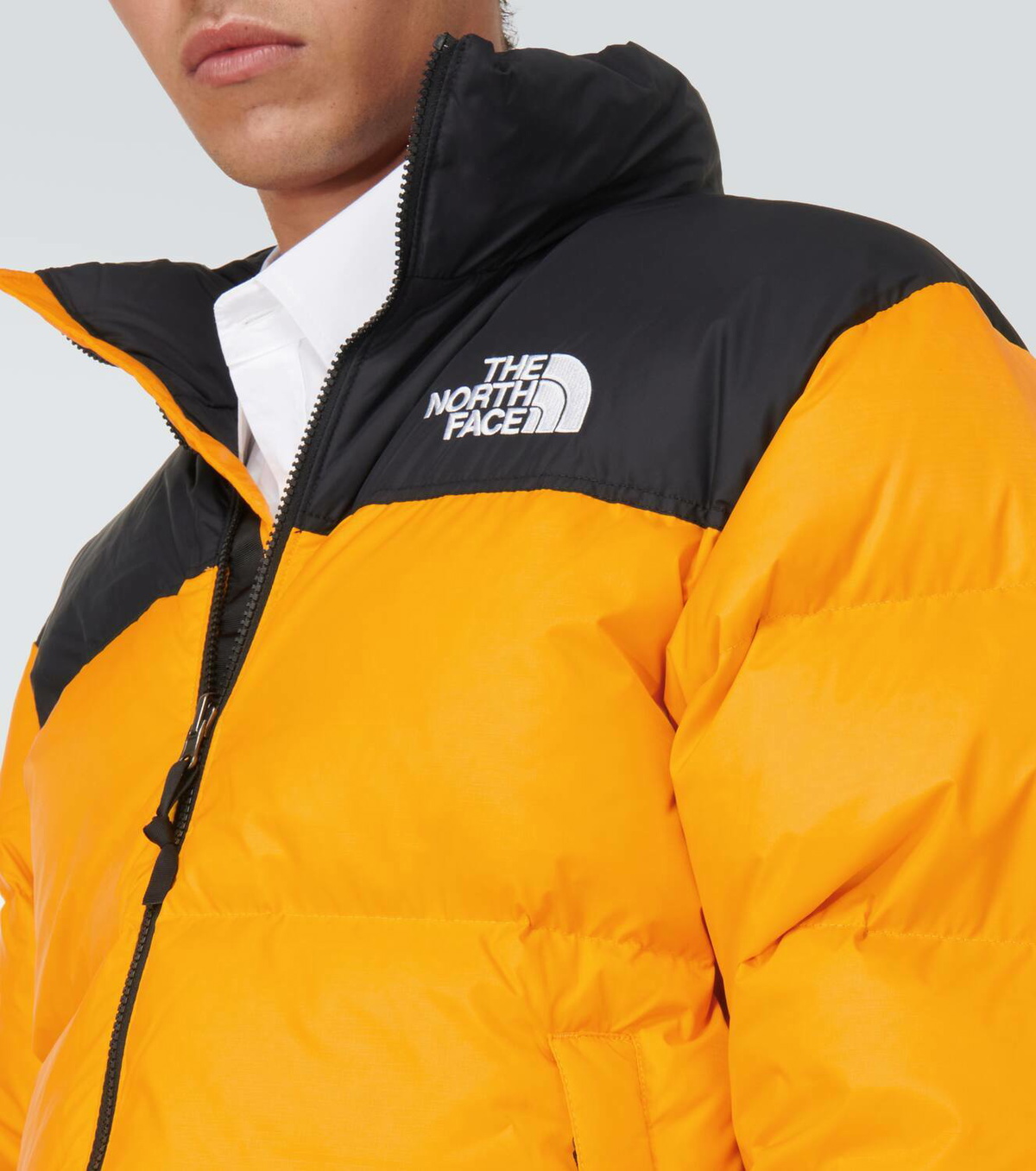 The north face 1996 nuptse down jacket clearance orange