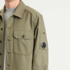 C.P. Company Men's Felt Lens Overshirt in Capers