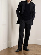 The Row - Rivo Straight-Leg Wool Suit Trousers - Blue