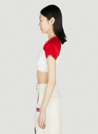 Meryll Rogge Cropped Baseball Top