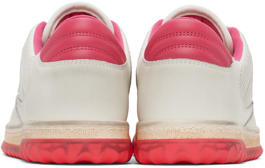 GG Men's MAC80 Sneaker White Pink Cowhide 523614