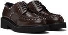 Valentino Garavani Brown Gentleglam Derbys