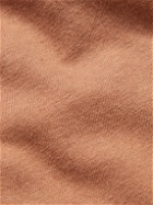Frescobol Carioca - Lucio Cotton and Linen-Blend Jersey T-Shirt - Orange
