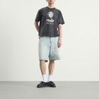 BEAMS Men's Portrait T-Shirt in Fade Black