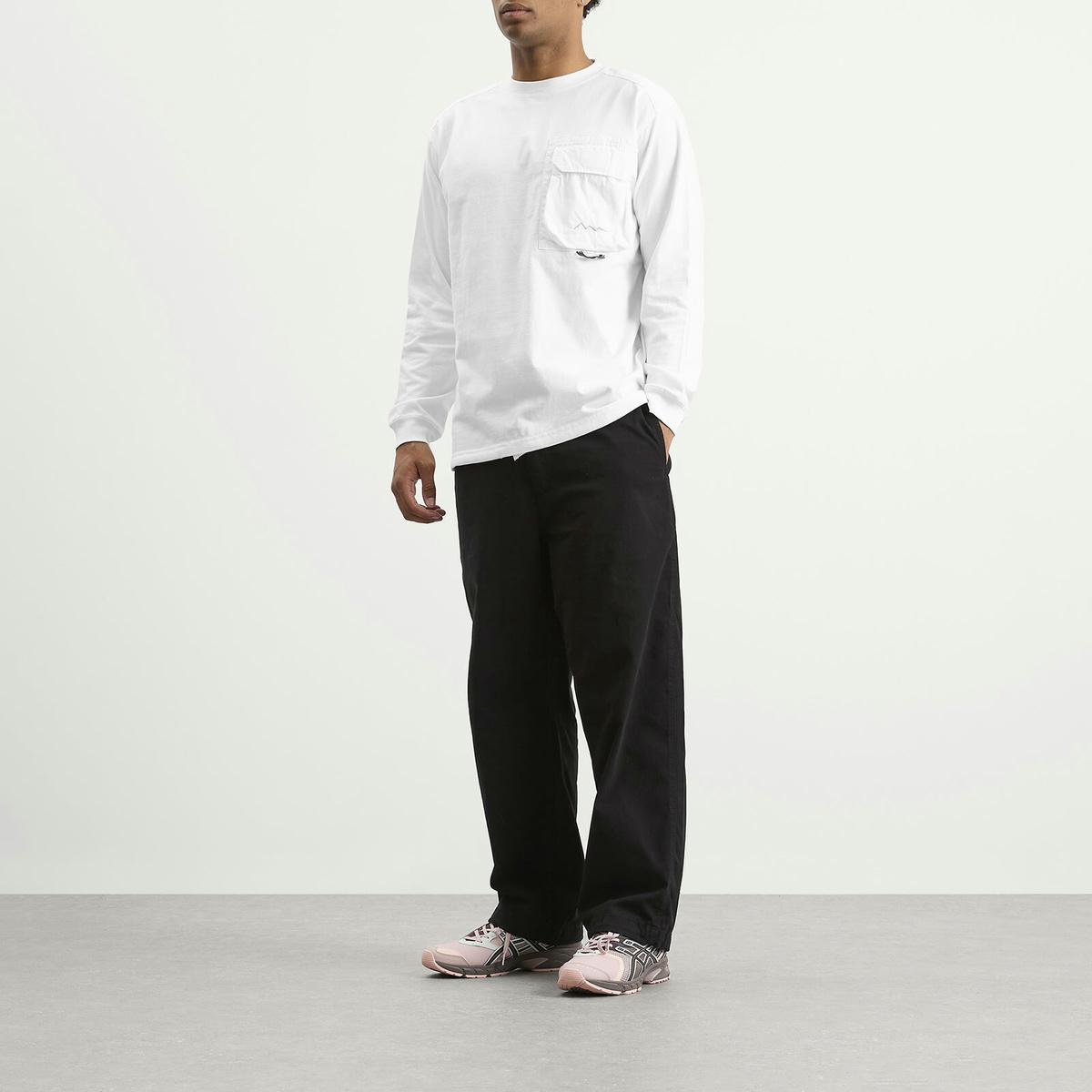 Manastash Men's Armor Long Sleeve Top in White
