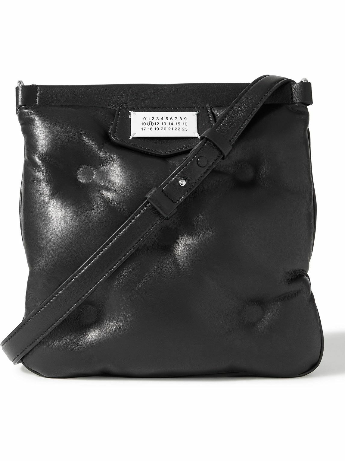 Maison Margiela - Glam Slam Logo-Appliqued Padded Leather