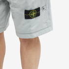 Stone Island Men's Badge Short in Pearly Grey