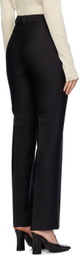 GIA STUDIOS Black Creased Trousers