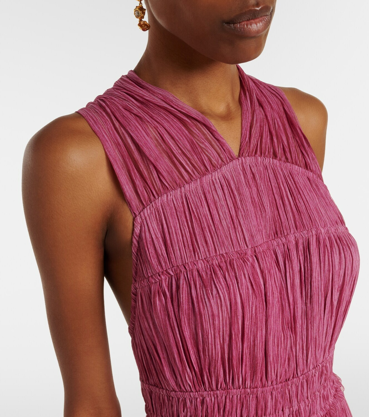 Ulla Johnson Freesia silk chiffon gown