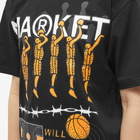 MARKET Men's Jump Shot T-Shirt in Black