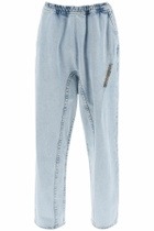 Y PROJECT double-stitched soufflé jeans Blue