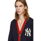Gucci Navy NY Yankees Edition Cardigan