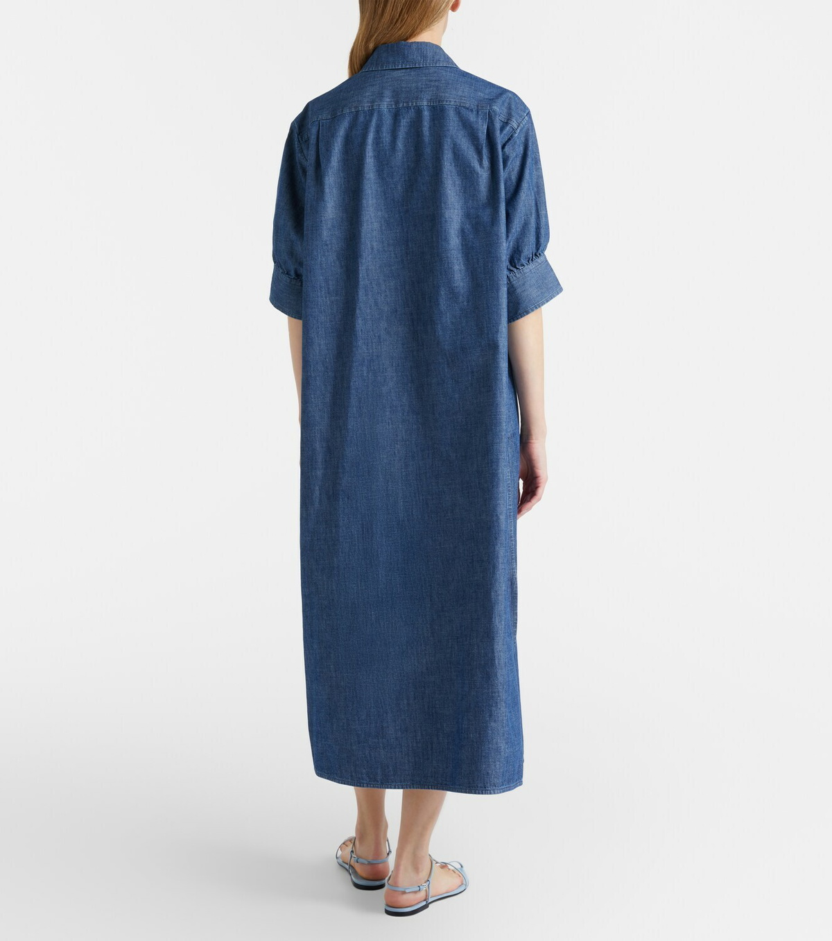 Jil Sander Cotton chambray shirt dress
