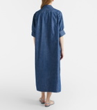 Jil Sander Cotton chambray shirt dress