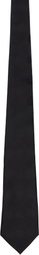 Comme des Garçons Homme Deux Black Dot Silk Tie