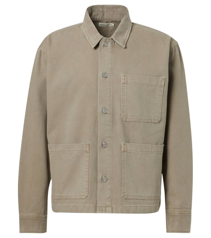 Photo: Frame Chore cotton canvas jacket