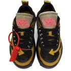 Off-White Black and Tan Odsy-1000 Sneakers