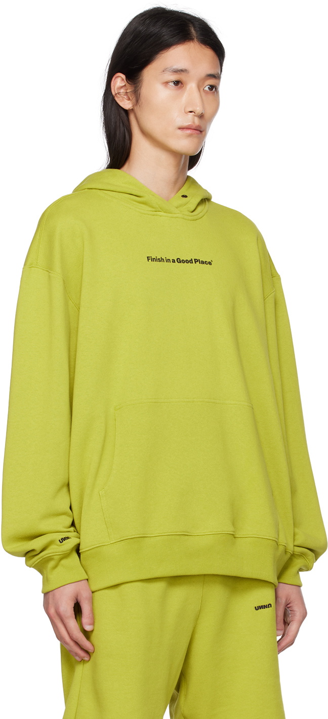UNNA Green Slow Motion Hoodie