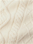 Massimo Alba - James Cable-Knit Wool Sweater - Neutrals