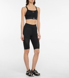 Adidas by Stella McCartney - Laser-cut biker shorts
