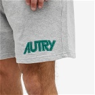 Autry Men's Logo Sweat Short in Melange