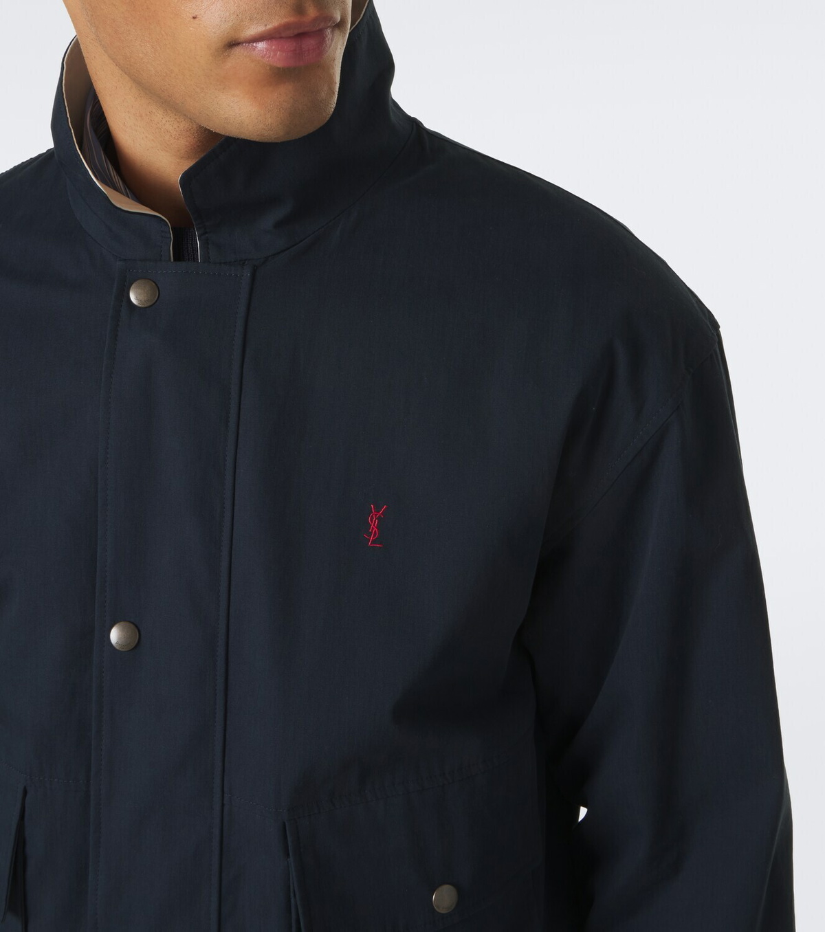 Saint Laurent Reversible cotton jacket