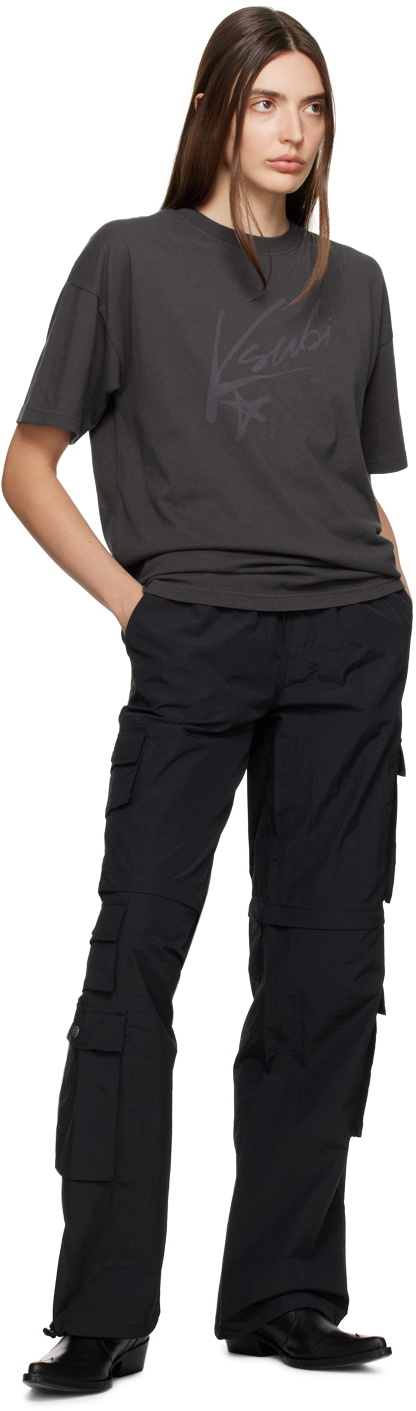 Ksubi Black Tactic Cargo Pants Ksubi