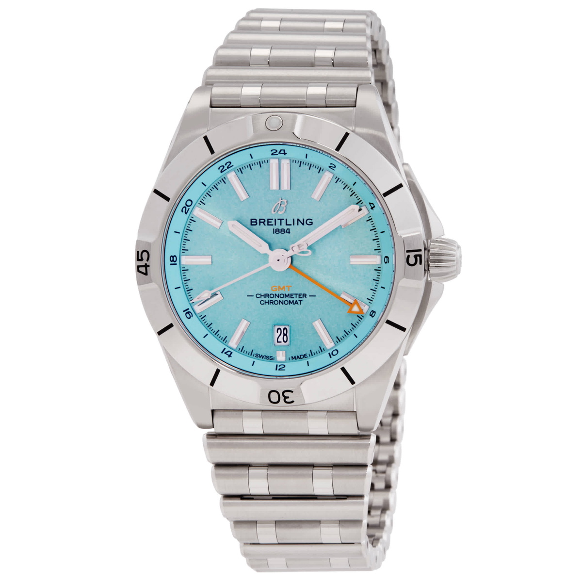 Breitling Chronomat GMT Automatic Chronometer Mens Watch A32398A21L1A1