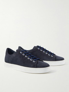 Manolo Blahnik - Semando Suede Sneakers - Blue