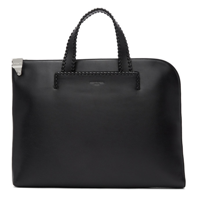 Photo: Wooyoungmi Black Leather Briefcase