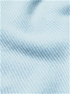 Allude - Ribbed Stretch-Cashmere Sweater - Blue