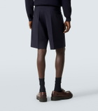 Prada Wool and mohair Bermuda shorts
