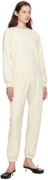 ÉTERNE Off-White Shrunken Sweatshirt