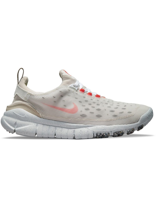 Photo: Nike - Free Run Trail Crater Mesh Sneakers - White