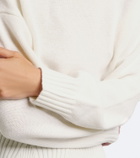 Jardin des Orangers Wool and cashmere mockneck sweater