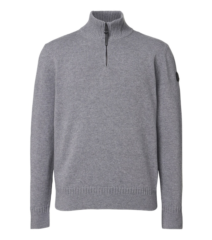 Photo: Moncler Wool and cashmere-blend half-zip sweater